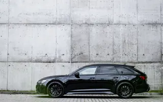 Audi RS6 widziane z boku