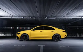 Boczny profil Mercedesa-AMG CLA 45 S
